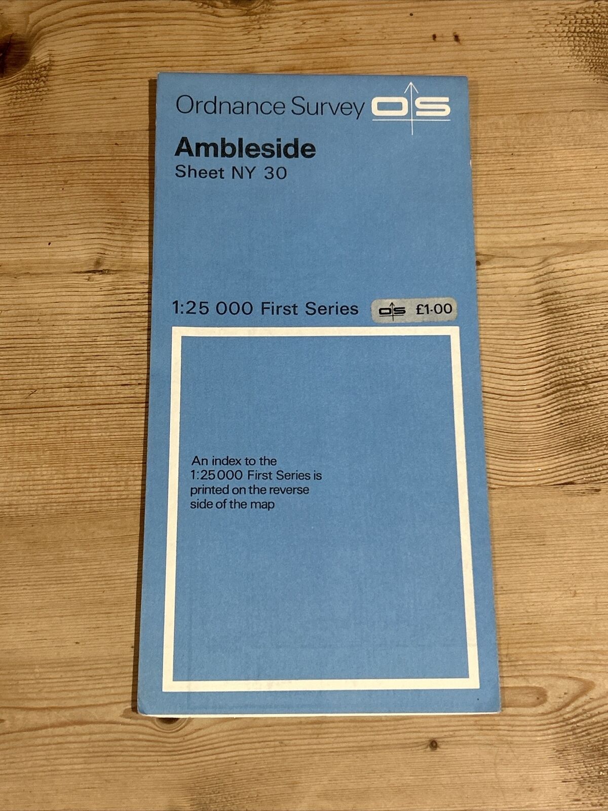 AMBLESIDE Ordnance Survey 1:25000 First Series Map NY30 1959 Grasmere Skelwith