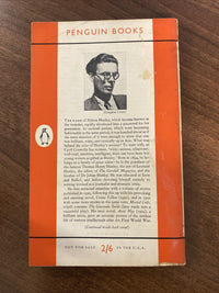 Crome Yellow: A Novel Aldous Huxley PENGUIN PAPERBACK BOOK