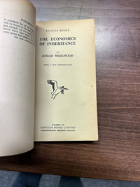 THE ECONOMICS OF INHERITANCE Josiah Wedgwood 1939  Pelican Book A45