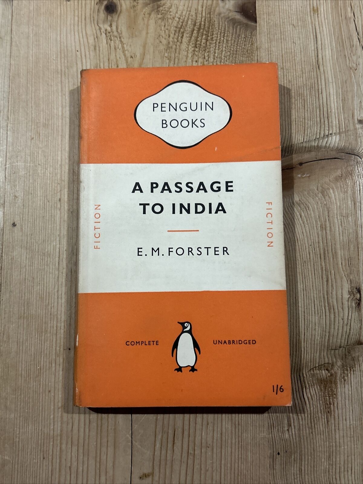 A PASSAGE TO INDIA, EM Forster, Penguin Paperback 1950 No 48