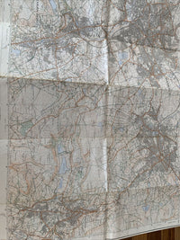 BLACKBURN Darwen Accrington Ordnance Survey 1:25000 Second Series 1978