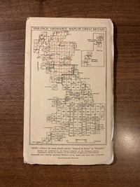 BARNSTABLE Ordnance Survey Sixth Edition One inch 1946 Sheet 163 Paper Cornwall