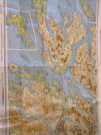 MULL & OBAN Bartholomew - Half Inch Map 1969 No 47 Tiree Lynn Of Lorn Morven