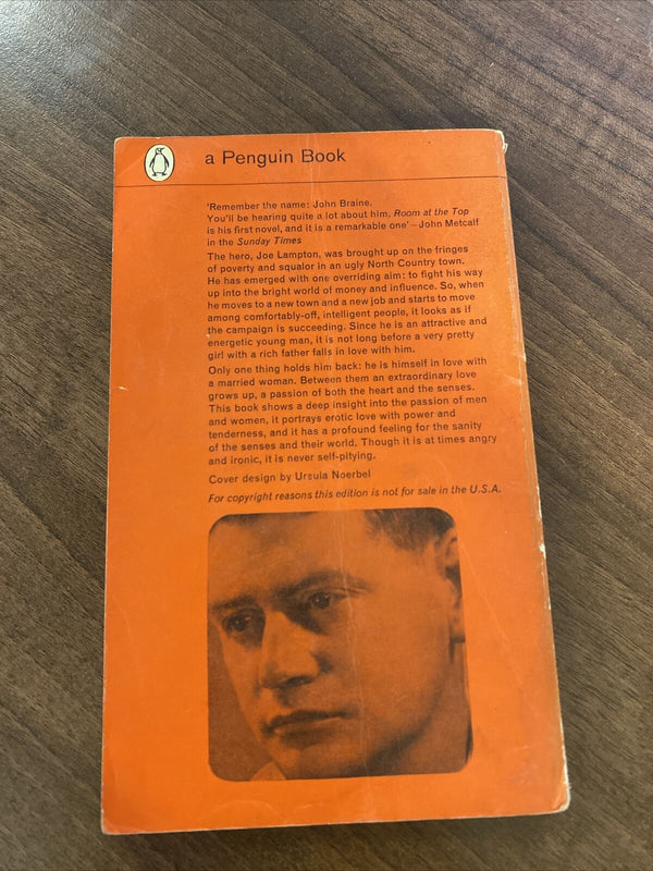 John Braine - Room At The Top - Penguin Books 1963