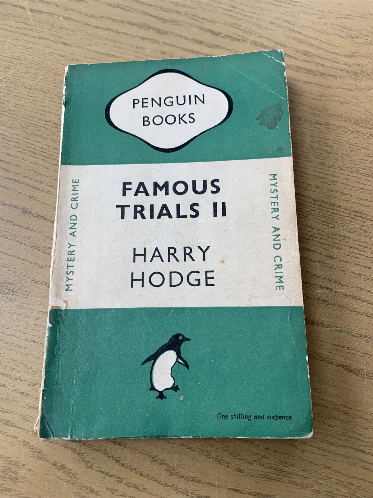 Famous Trials 2 - Harry Hodge, Pengion Books Green Mystery & Crime No 634 1948 