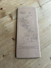 THE FORTH CLYDE & TAY Ordnance Survey CLOTH Sheet 3 Quarter Inch Map 4th Ed 1945
