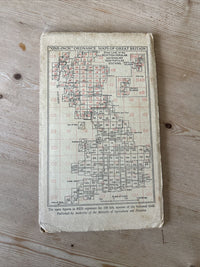 ASKRIGG & SETTLE Ordnance Survey Sixth Ed  1 inch 1947 Sheet 90 paper