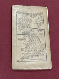 WORKINGTON & COCKERMOUTH Ordnance Survey Cloth One In Map 1925 Sheet 8 Markings