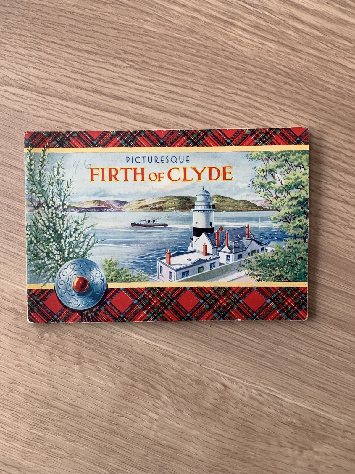 Firth of Clyde - Valentine & Sons - Souvenir Pictures Good Condition 1950s