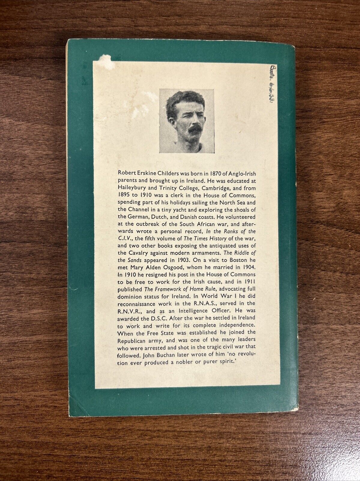 THE RIDDLE OF THE SANDS Erskine Childers Penguin Books No 905 1952 First Edition