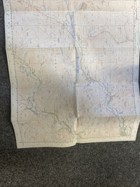 YARROW Ordnance Survey Second Series Pathfinder Map NT 22/32 1966