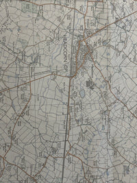 HEADCORN AND CHARING Pathfinder Ordnance Survey 1:25000 1986 TQ 84/94 Hothfield