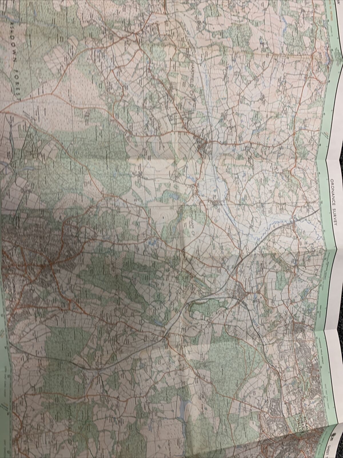 ROYAL TUNBRIDGE WELLS & FOREST ROW Ordnance Survey Map Pathfinder - 1982 TQ43/53