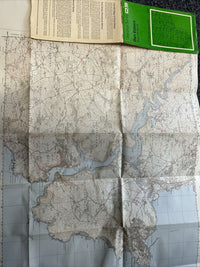 DART ESTUARY - Second Series Ordnance Survey Sheet 1:25000 1971 SX85/95 Brixham