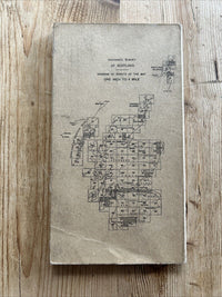 SOUND OF JURA Ordnance Survey One Inch CLOTH Sheet 70 Popular Edition 1926