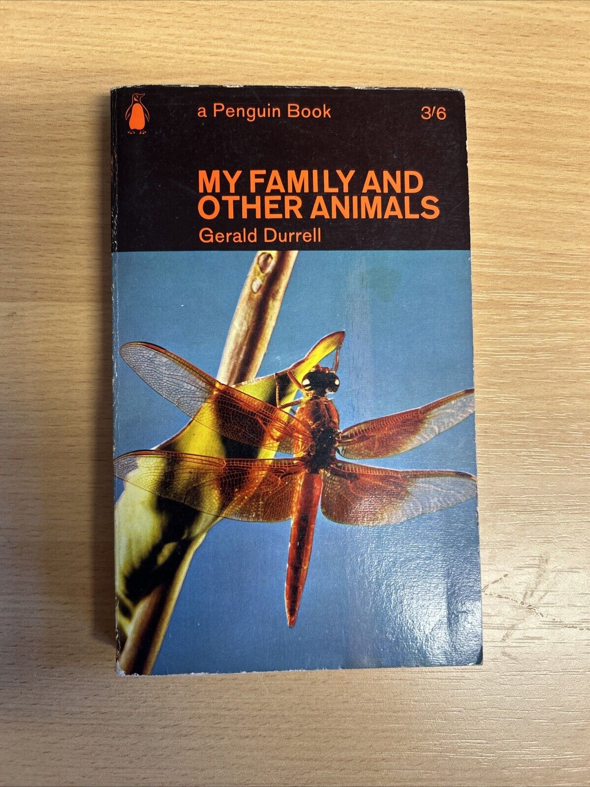 MY FAMILY AND OTHER ANIMALS Gerald Durrell Penguin Books No 1399 1966 Corfu