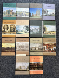 NATIONAL TRUST 1970s & 1980s Guide Books Stately Homes 14 Items Bundle Job Lot