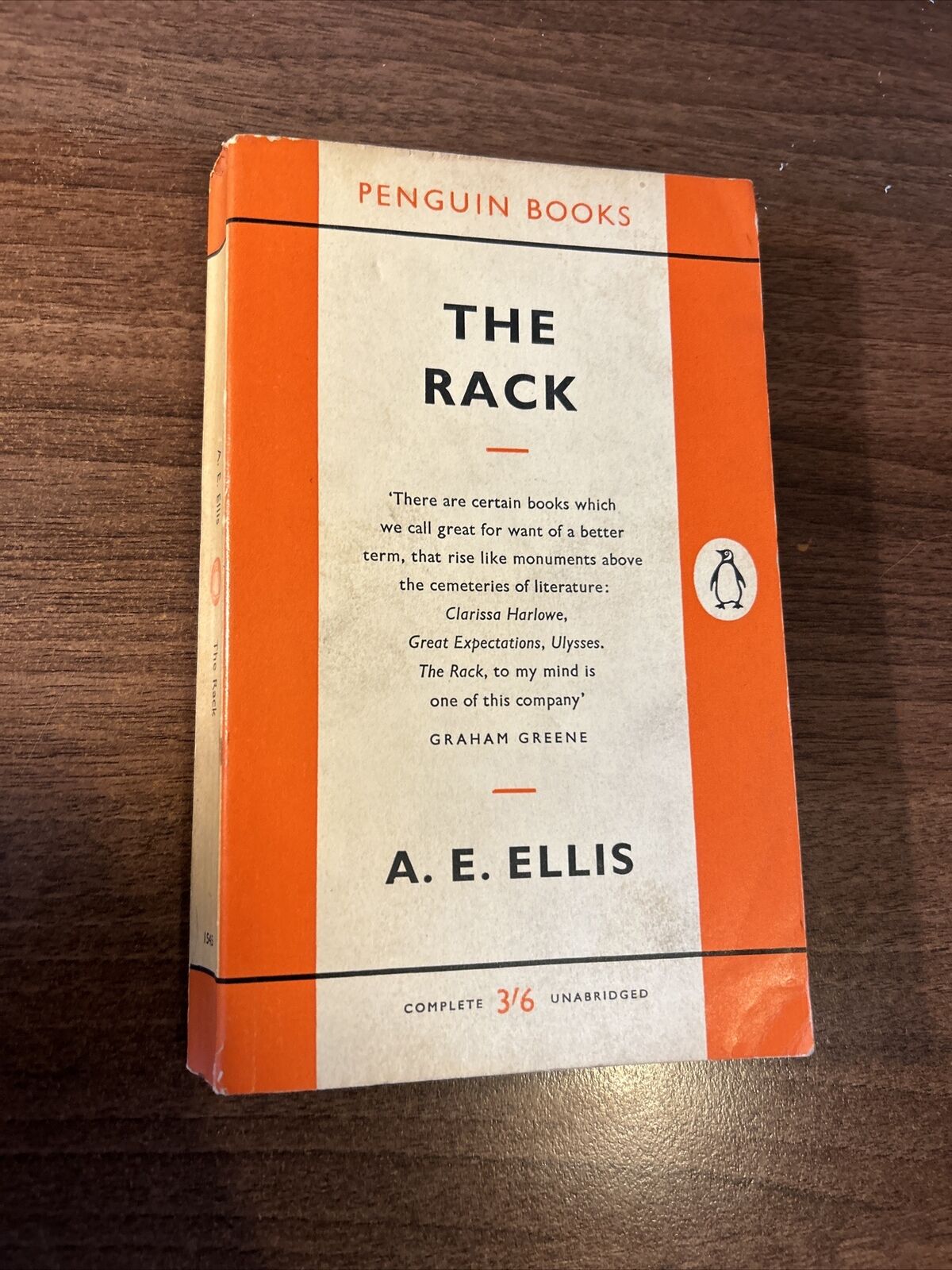 THE RACK By A E Ellis 1961 Penguin Books - ￼Sanatorium