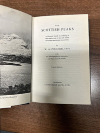 THE SCOTTISH PEAKS Pictoral Guide For Walkers & Climbers WA Poucher Constable