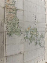 THE ORKNEY ISLANDS Ordnance Survey Quarter Inch Sheet 9 1923 Dunnet Head Wick