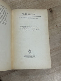 W H AUDEN Selected By The Author The Penguin Poets 1966 D41 Poetry