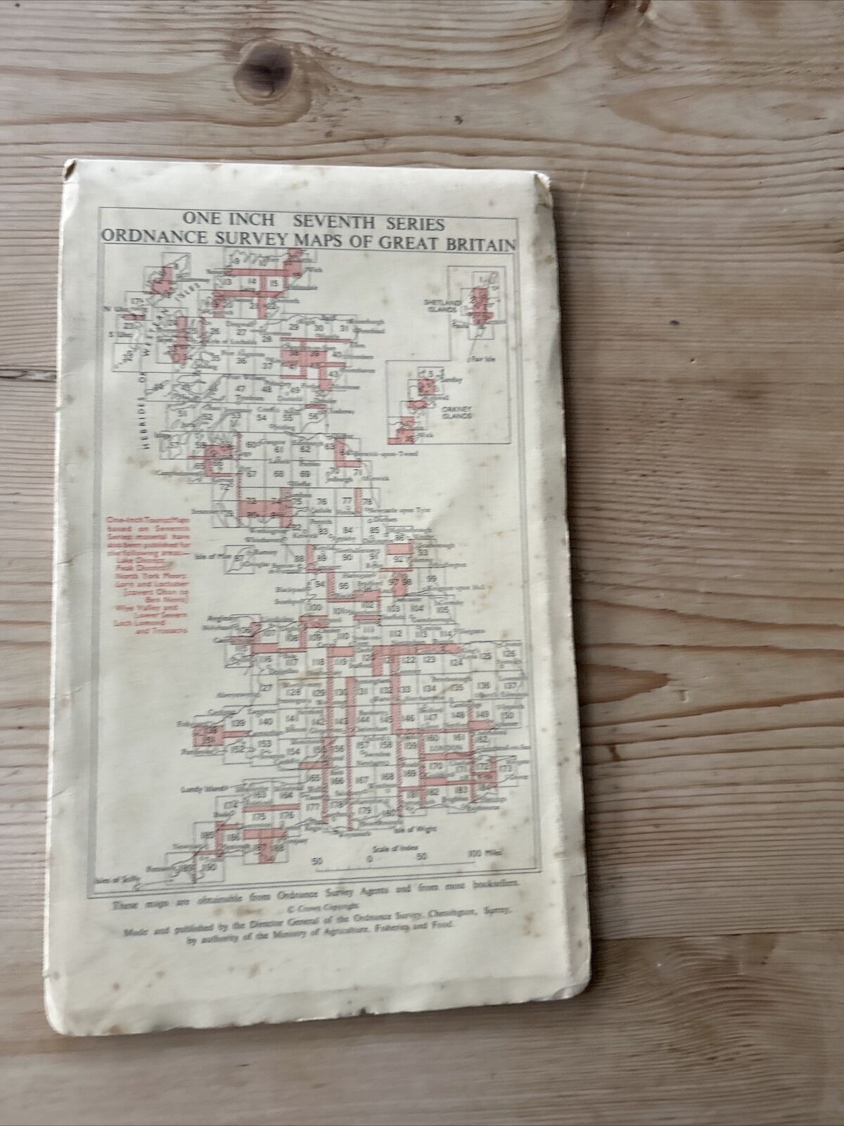 WENSLEYDALE Ordnance Survey Seventh Series Paper One inch 1961 Sheet 90 HAWES