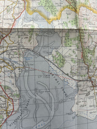 BARROW IN FURNESS Ordnance Survey One Inch Map Sheet 88 Good Condition 1965