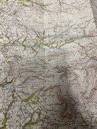 PRESTON Ordnance Survey CLOTH 6th Series 1947 Sheet 94 One Inch Lancashire