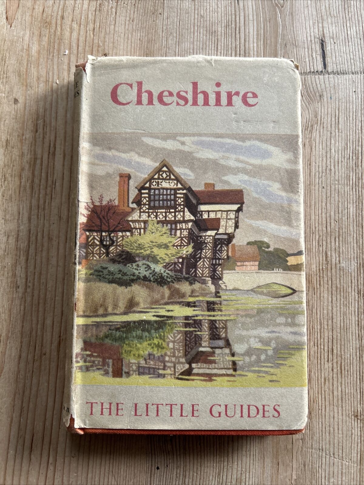 CHESHIRE THE LITTLE GUIDE Hardback Dust Jacket 1957 Map W M Gallichan