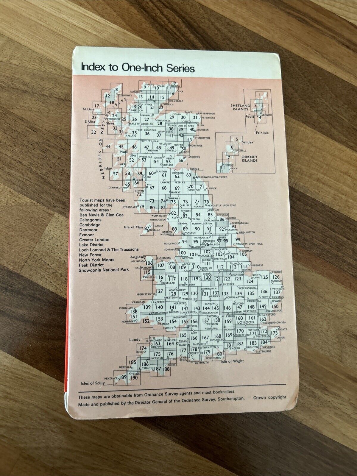 STAFFORD Ordnance Survey One inch 1963 Sheet 119 Cannock Shifnal Blymhill