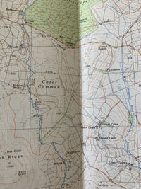 Two Bridges Devon Ordnance Survey 1:25000 First Series 1974 Sheet SX67 Dartmoor