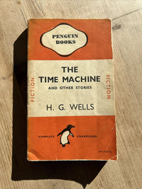 THE TIME MACHINE And Other Stories - H G Wells - Penguin Books No 573 1946?