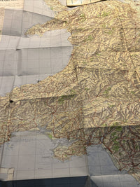 WALES & THE MARCHES Ordnance Survey Quarter Inch Map 1963 1967 Revision