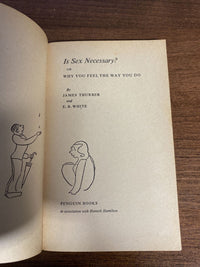 Penguin books Is Sex Necessary? by James Thurber 1422 1961