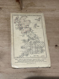 BODMIN & LAUNCESTON Ordnance Survey CLOTH Map 1946 Sixth Series Sheet 186 Morval