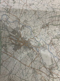 CLITHEROE Chipping 1984 Ordnance Survey Pathfinder 669 SD64/74 Map 1:25000