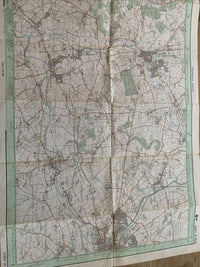 STRATFORD upon AVON West & ALCESTER Ordnance Survey Pathfinder Map 1982 SP05/15