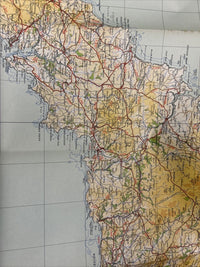 ENGLAND SOUTH-WEST Ordnance Survey Paper Sheet 10 Quarter Inch Map 4th Ed 1946