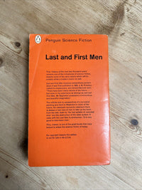 LAST AND FIRST MEN Olaf Stapledon Penguin Science Fiction Book 1963 No 1875