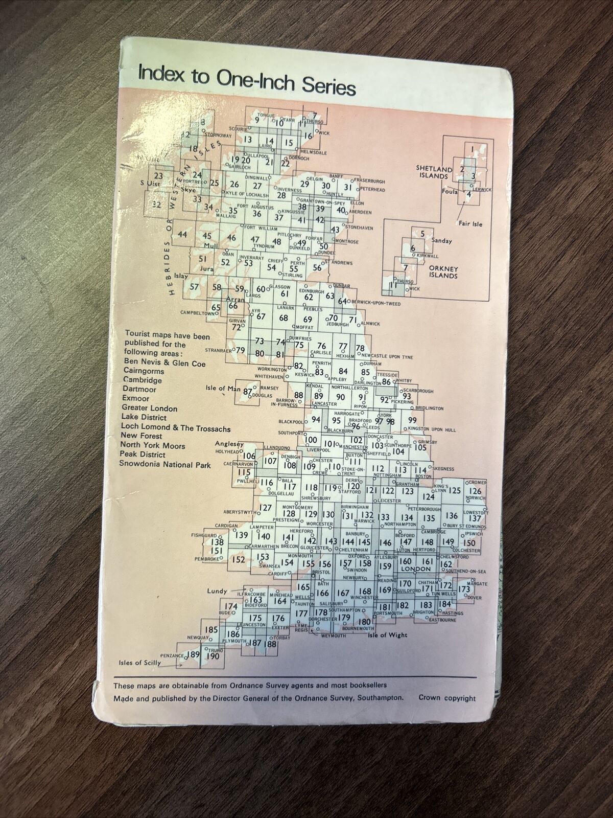 BRISTOL & NEWPORT - Ordnance Survey One Inch Map Sheet 155 1967 Portishead