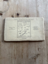 WYE VALLEY & LOWER SEVERN Ordnance Survey One Inch Paper Tourist Map 1961 Stroud