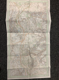 CATERHAM & Epsom Downs - Pathfinder Ordnance Survey 1:25000 1987 No 1207