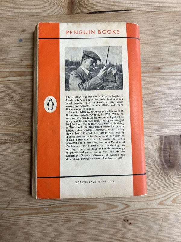 HUNTINGTOWER John Buchan Penguin Paperback 1956 No 1133 First Edition