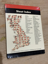 THE PEAK & SOUTH YORKSHIRE - Bartholomews National Map Series No 29 1980 Oldham