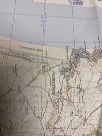 Ilfracombe Devon - Ordnance Survey 1:25,000 Second Series Map Green 1968 Lundy