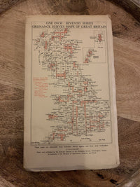 NEWQUAY & PADSTOW Cloth No 185 1961 7th Series Ordnance Survey 1 Inch Map