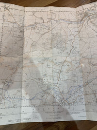 MARLBOROUGH Ordnance Survey 1:25000 First Series 1961 SU16 Wiltshire Powsey