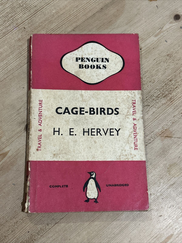 CAGE-BIRDS H E Hervey Penguin Books No 287 1940 First Edition Cerise Travel