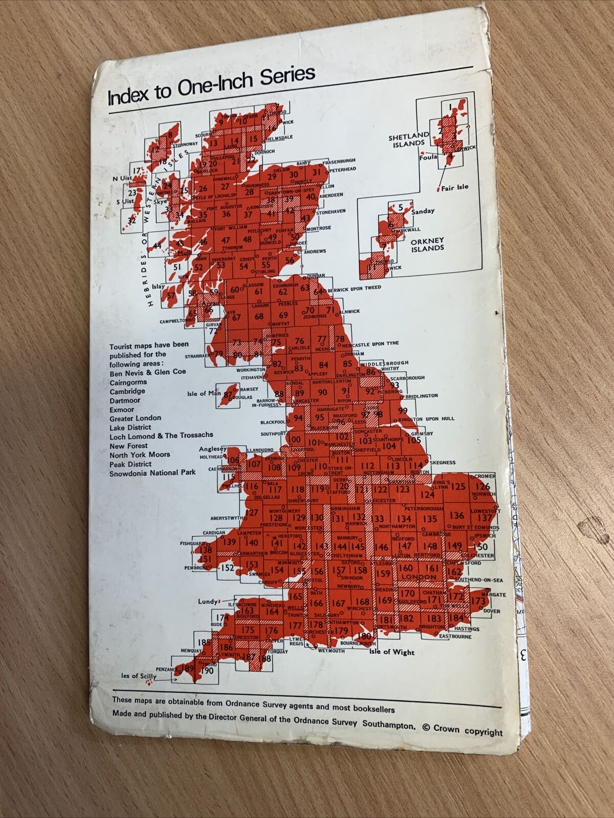 DOLGELLAU Ordnance Survey Map No 116 Seventh Ed 1967 Portmadoc Coed Y Brenin