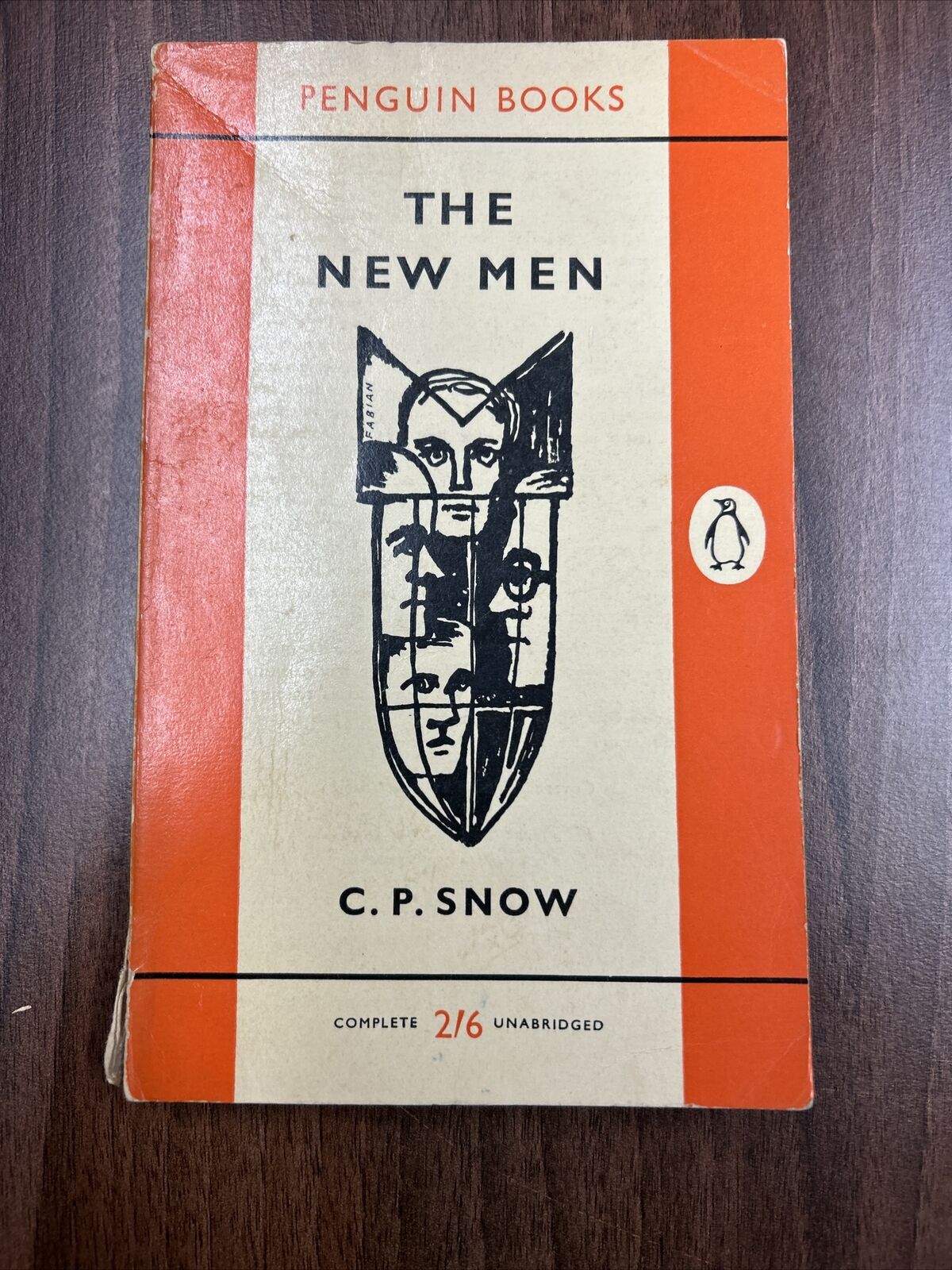 THE NEW MEN - C P Snow - Penguin Books No 1356 1959 First Edition